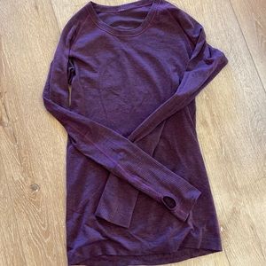 Lululemon swiftly long sleeve size 6